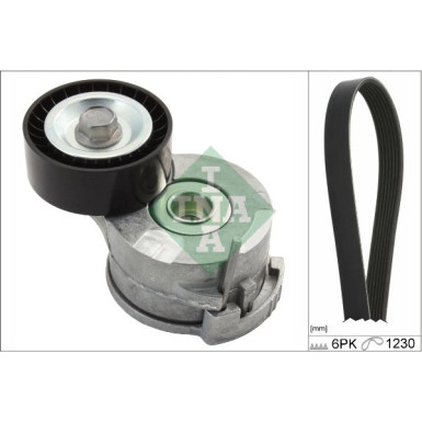 INA Keilrippenriemensatz 529 0292 10