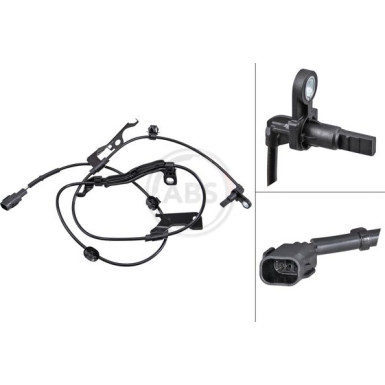 A.B.S. Sensor, Raddrehzahl A.B.S. Sensor, Raddrehzahl