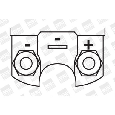 BorgWarner (BERU) Zündspule ZS251 BorgWarner (BERU) Zündspule ZS251