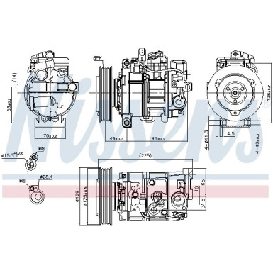 Kompressor PKW AUDI A6/S6 04- 2.4IV624V FIRST FIT 89209