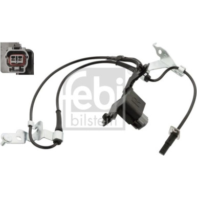FEBI BILSTEIN Sensor, Raddrehzahl | 107182