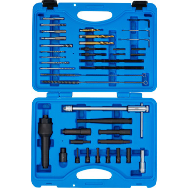 BGS Glühkerzen-Werkzeug und Gewinde-Reparatur-Satz | M8, M10 | 41-tlg | 9565