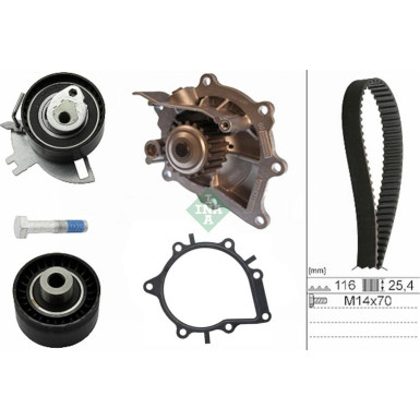 530 0691 30 Wasserpumpe + Zahnriemensatz 530 0691 30 Wasserpumpe + Zahnriemensatz