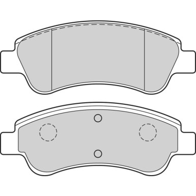 VALEO Bremsbeläge 302715