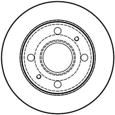 Bremsscheibe Daidatsu P. Coure | DF4070