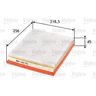 VALEO Luftfilter | 585176
