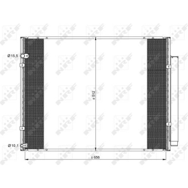 Kondensator, Klimaanlage EASY FIT 35857