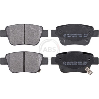 A.B.S. Bremsbeläge 37401