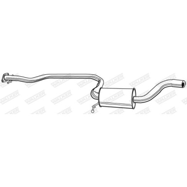 66 / Auspufftopf Mitte | FORD Puma 1.4 98 | 21876 66 / Auspufftopf Mitte | FORD Puma 1.4 98 | 21876