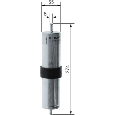 Kraftstofffilter | MINI | 0 450 906 462