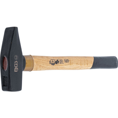 BGS Schlosserhammer | Holz-Stiel | DIN 1041 | 800 g | 855