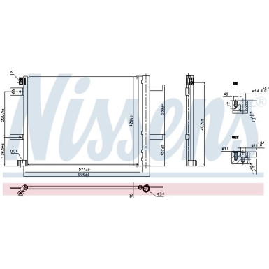 Kondensator PKW Citroen C4 Picasso 1.6 THP 13 FIRST FIT 941090
