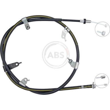 A.B.S. Seilzug, Feststellbremse K10174 A.B.S. Seilzug, Feststellbremse K10174