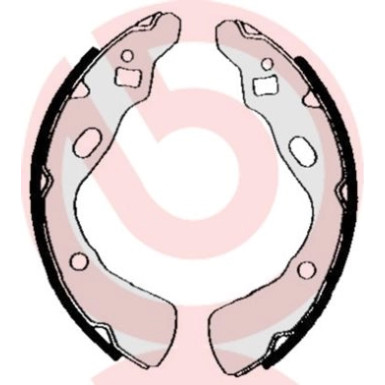 Bremsbackensatz HA KIA Pride 90-11 ESSENTIAL LINE S 30 507 Bremsbackensatz HA KIA Pride 90-11 ESSENTIAL LINE S 30 507