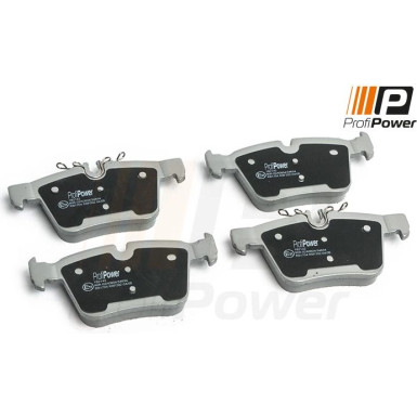 PROFIPOWER Bremsbelagsatz, Scheibenbremse 1B2142