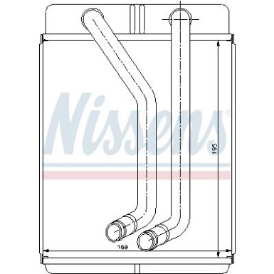 Heizkühler PKW | KIA MAGENTIS 01 | 77507