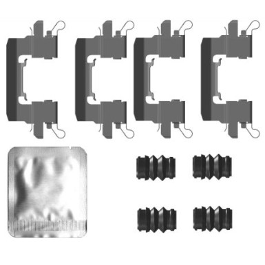 ZUBEHÖRSATZ, SCHEIBENBREMSBELAG | 82554700