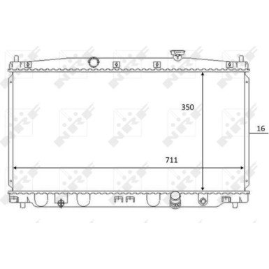 NRF Motorkühler NRF Motorkühler