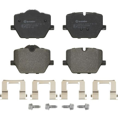 BREMBO Bremsklötze HA | BMW 2,3,4,i4,Z4,TOYOTA 18 | P 06 116 BREMBO Bremsklötze HA | BMW 2,3,4,i4,Z4,TOYOTA 18 | P 06 116