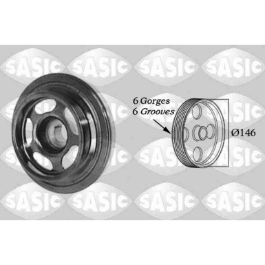 Riemenscheibe, Kurbelwelle | 2156059