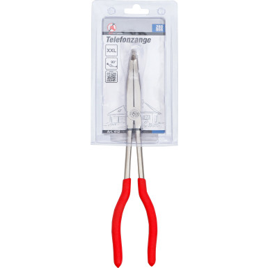 BGS Telefonzange extra lang 90° gebogen 280 mm BGS Do it yourself 412