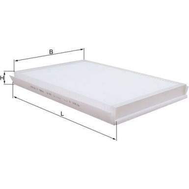 MAHLE Filter, Innenraumluft LA 307