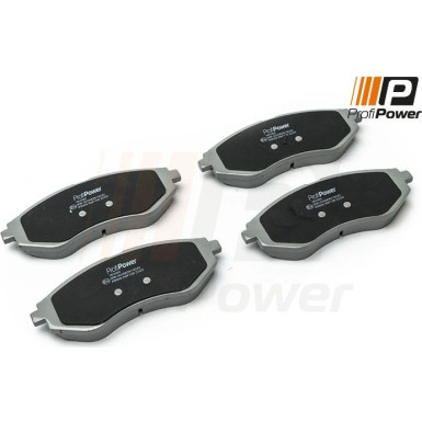 PROFIPOWER Bremsbelagsatz, Scheibenbremse 1B1099