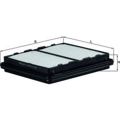MAHLE Luftfilter | LX 848