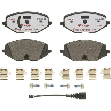 BREMBO Bremsklötze HA | AUDI/VW | P 85 182X