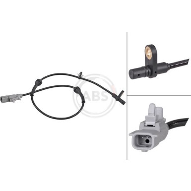 A.B.S. Sensor, Raddrehzahl | 32103