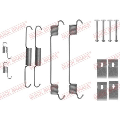 391-0860 Montagesatz f.Bremsbacken | SUZUKI Vitara | 105-0860