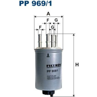 FILTRON Kraftstofffilter | PP 969/1