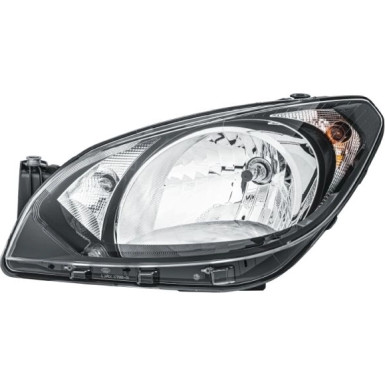 Scheinwerfer L H4 +MOT+TGFL SCHW/CHR HELLA PQ | SKODA CITIGO 10,11-4,17 | 5805,542,1