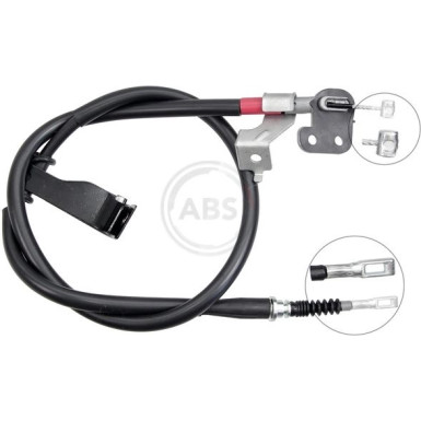A.B.S. Handbremsseil Seilzug Festellbremse | K17302