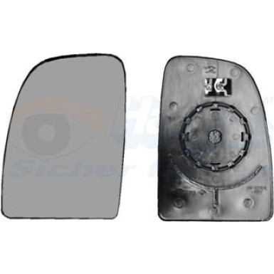 VAN WEZEL Spiegelglas, Außenspiegel 1651861 HAGUS