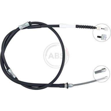 A.B.S. Handbremsseil Seilzug Festellbremse K16717 A.B.S. Handbremsseil Seilzug Festellbremse K16717