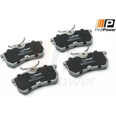 PROFIPOWER Bremsbelagsatz, Scheibenbremse 1B2018