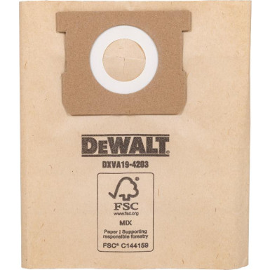 DeWalt Staubbeutel für 23L | DXVA19-4203 DeWalt Staubbeutel für 23L | DXVA19-4203