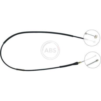 A.B.S. Handbremsseil Seilzug Festellbremse | K15958