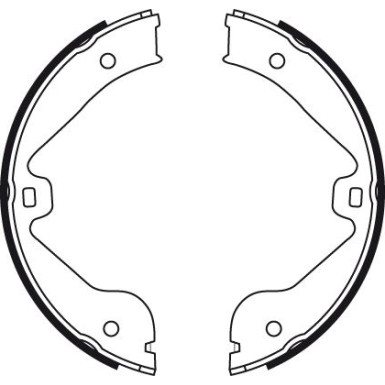86 461 014 Bremsbacken | HONDA Jazz 02 | GS8717
