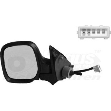 VAN WEZEL Außenspiegel 0904813 HAGUS