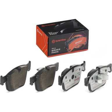 BREMBO Bremsklötze VA CITROEN Berlingo, C4, C5 18 XTRA LINE P 61 135X