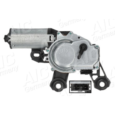 Wischermotor hinten | AUDI,SEAT,SKODA,VW | 52519