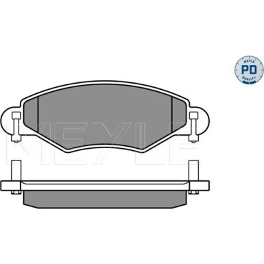 Bremsbelagsatz Toypta P. Yaris 01- BOSCH | System | 025 233 4017/PD