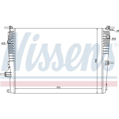 Wasserkühler PKW | RENAULT MEGANE 1.6-16V 08 | 637606