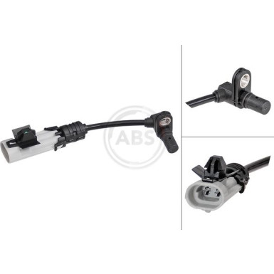A.B.S. Sensor, Raddrehzahl 31872 A.B.S. Sensor, Raddrehzahl 31872