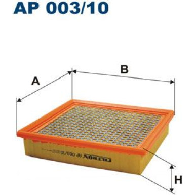 FILTRON Luftfilter AP 003/10 FILTRON Luftfilter AP 003/10