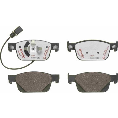 BREMBO Bremsklötze Xtra VA AUDI A4, A5 15 XTRA LINE P 85 153X