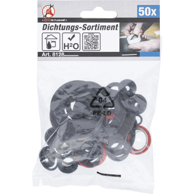 BGS Dichtungs-Sortiment 50-tlg BGS Do it yourself 8128