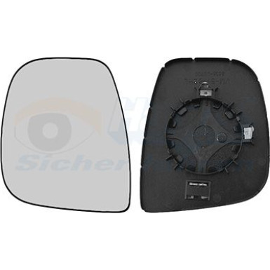 Spiegelglas, Außenspiegel Citroen Berlingo (B9) konvex OE 16 081 812 80 HAGUS 906837